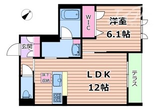 アメニティマンションの物件間取画像